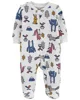 Carter's Pijama cu fermoar reversibil Animalute foto