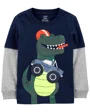 Carter's Bluza Dinozaur foto
