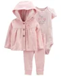 Carter's Set 3 piese Cardigan, pantaloni si body Fluturas foto