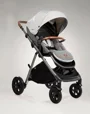 Carucior multifunctional reglabil pe inaltime Joie Aeria Signature Oyster foto