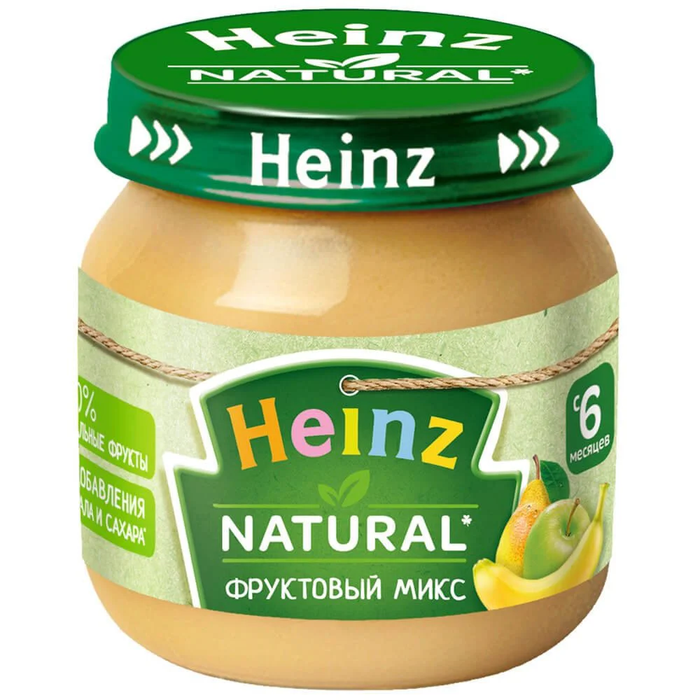 image for Piure Heinz Mix de fructe (6+ luni), 80 g foto