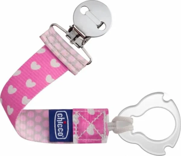 Clipsa pentru suzeta Chicco Fashion Girl foto