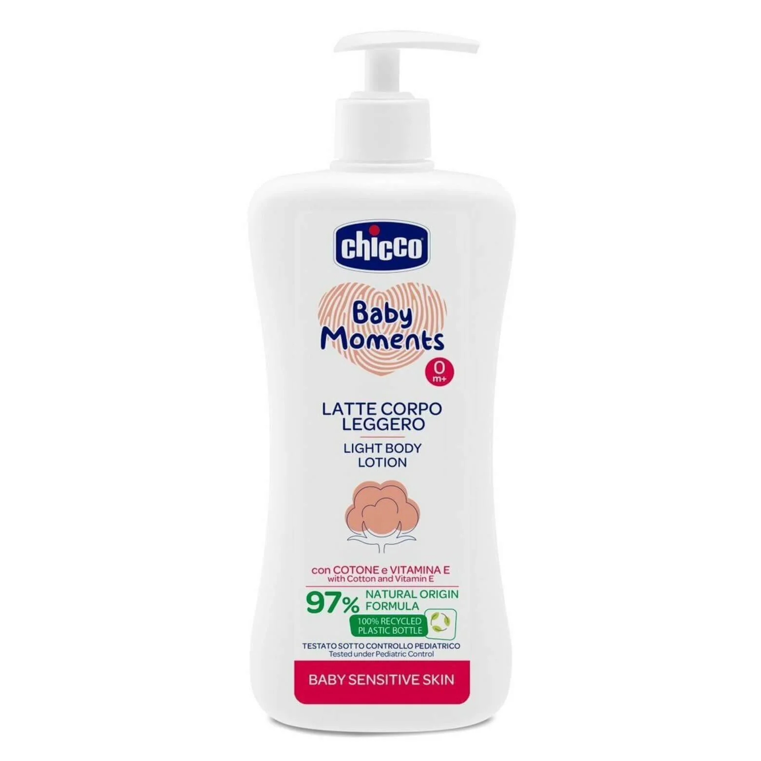 image for Молочко для тела Chicco Sensitive, 500 мл foto