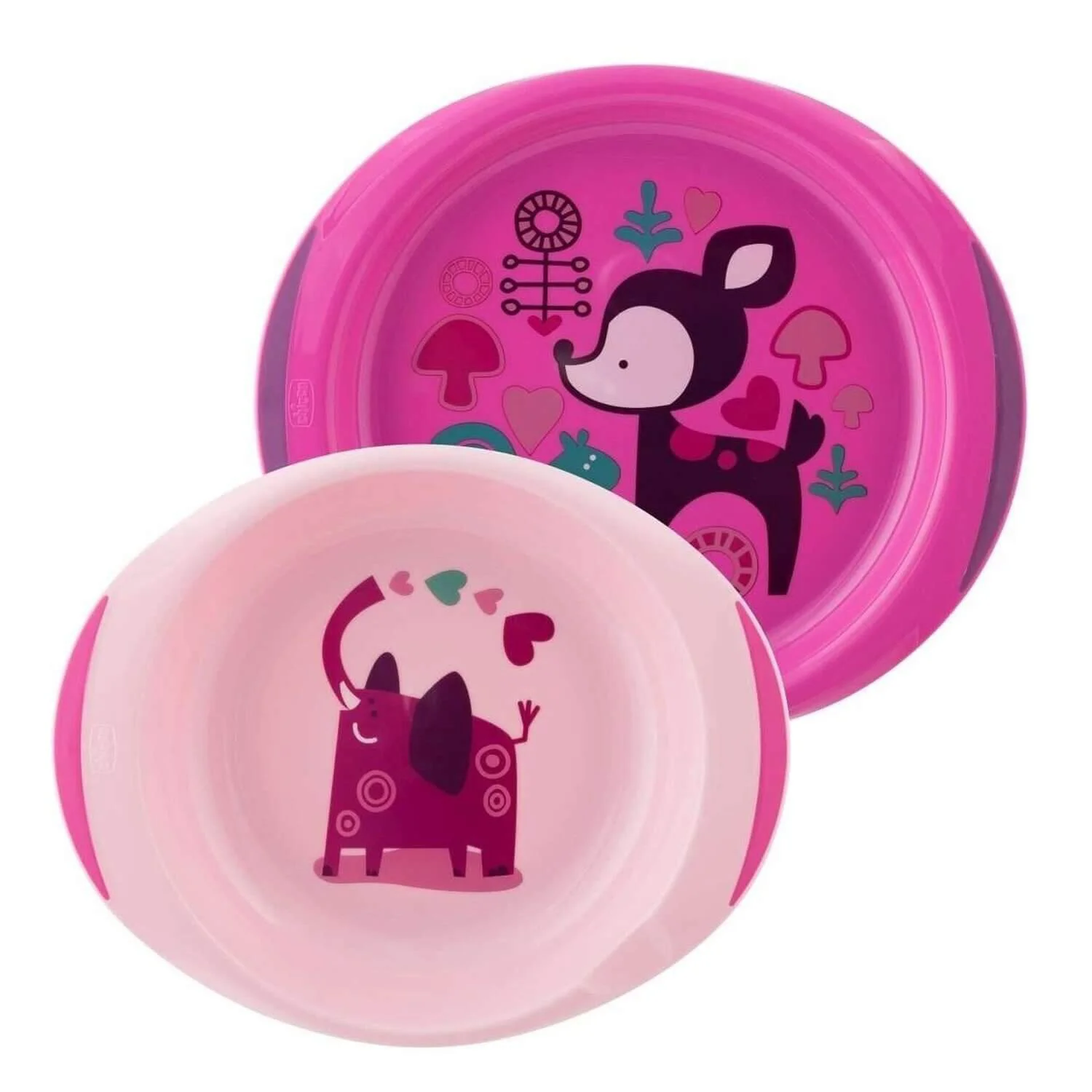 image for Set farfurii Chicco Girl (12+ luni), 2 buc. foto