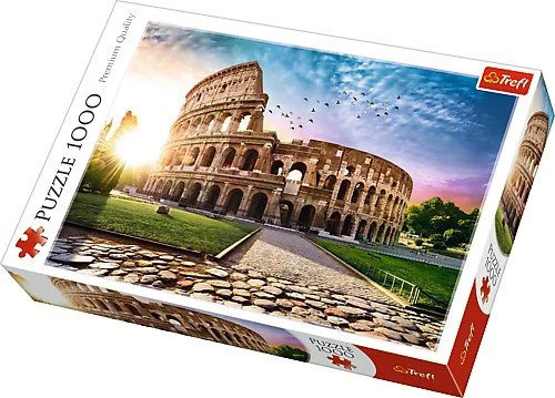 image for Puzzle Trefl Sun-drenched Colosseum, 1000 piese foto