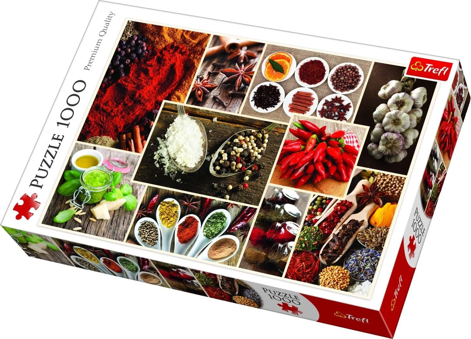 Puzzle Trefl Spices collage, 1000 piese foto