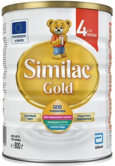 image for Детская молочная смесь Similac Gold 4 (18+ мес.), 800 г foto