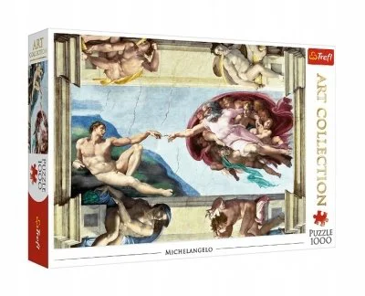 Puzzle Trefl The Creation of Adam, 1000 piese foto
