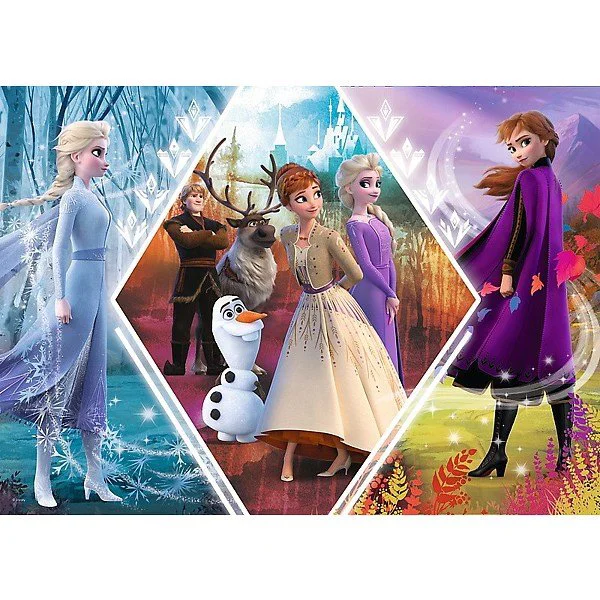 Puzzle Trefl Sisters in Frozen / Disney Frozen II, 200 piese foto