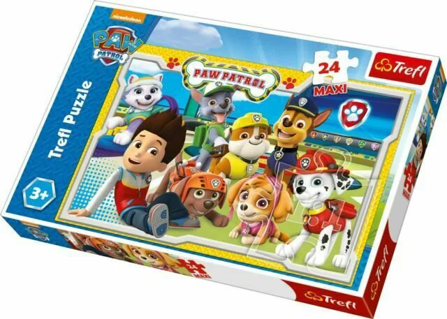 Puzzle Trefl Fun team / Viacom Paw Patrol, 24 MAXI piese foto