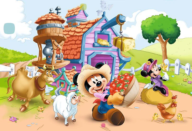 Puzzle Trefl Mickey the farmer / Characters, 160 piese