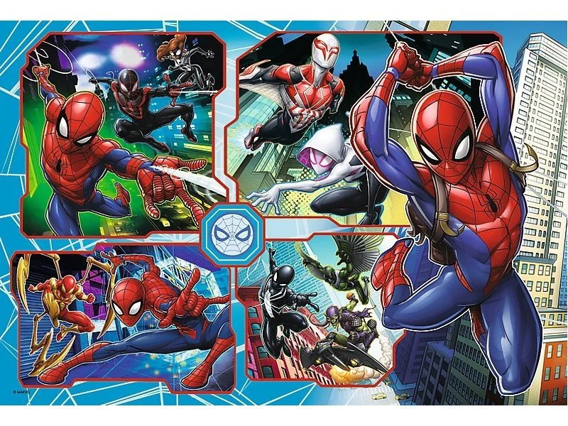 Puzzle Trefl Spider- Man to the rescue /Disney Marvel, 160 piese foto