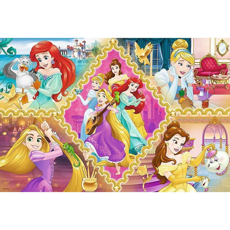 Puzzle Trefl Princesses adventures / Disney Princess, 160 piese foto