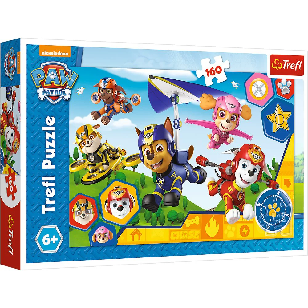 Puzzle Trefl Always ready to help / Viacom Paw Patrol, 160 piese foto