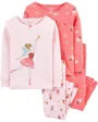 Carter's Set 2 pijamale Balerina foto