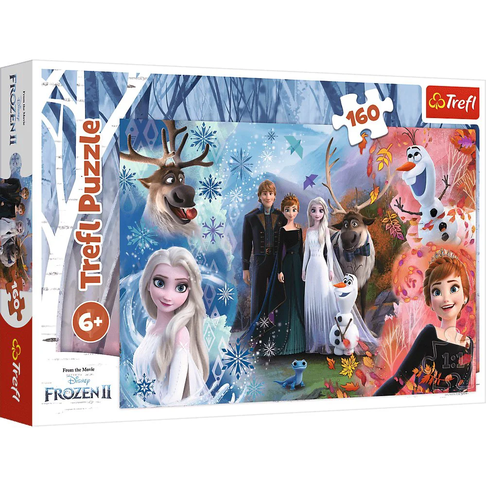 Puzzle Tref I want to believe in dreams / Disney Frozen 2, 160 piese foto