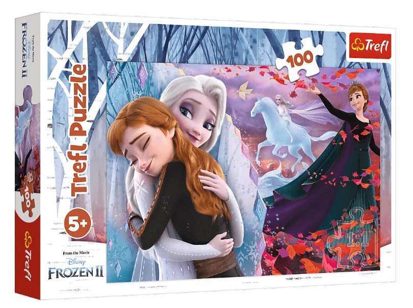 Puzzle Trefl Disney Frozen 2, 100 piese foto