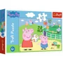 Puzzle Trefl Fun with friends / Peppa Pig, 60 piese foto
