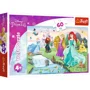Puzzle Trefl Meet the princesses, 60 piese foto