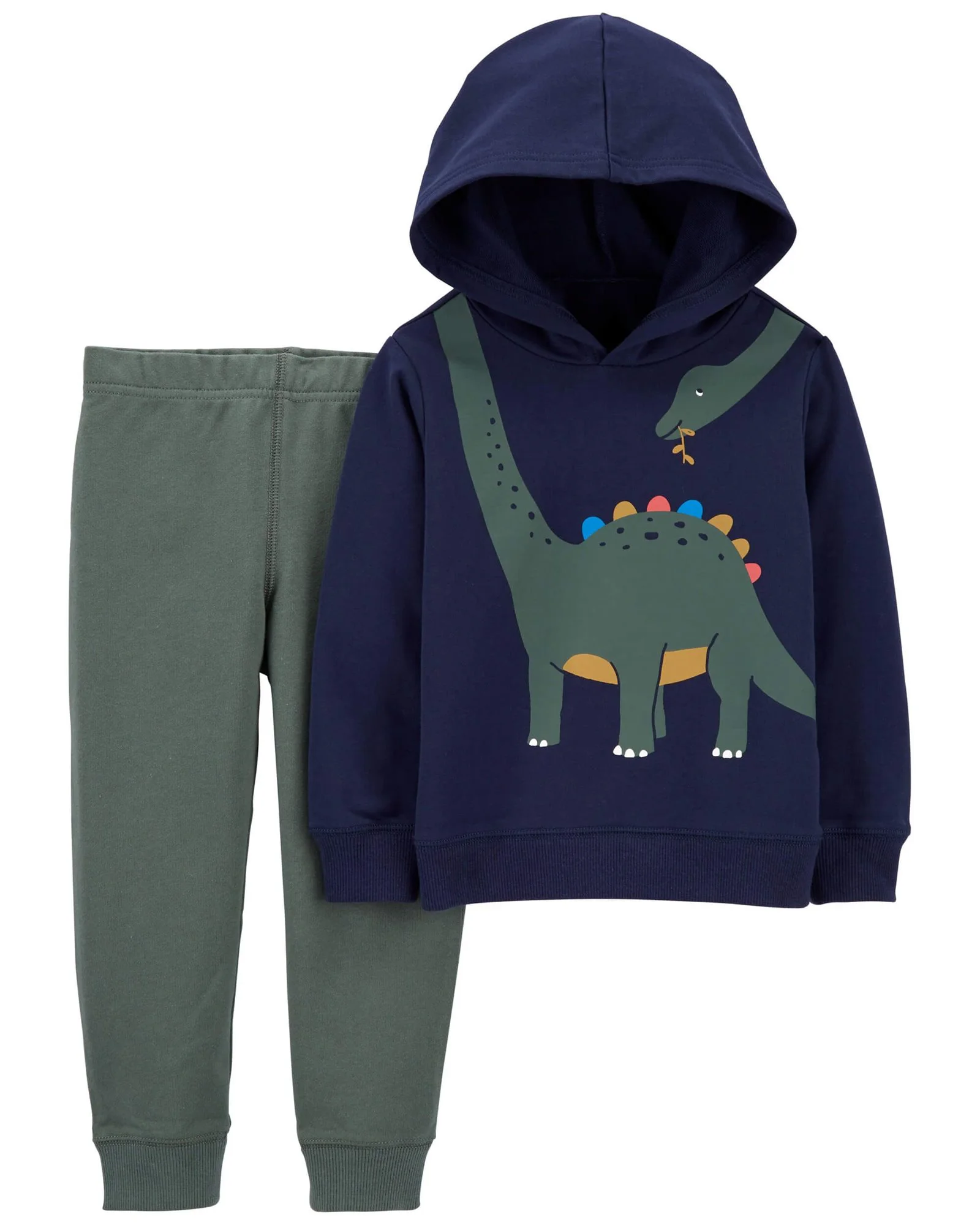 image for Carter's Set 2 piese Pantaloni si bluza Dinozaur foto