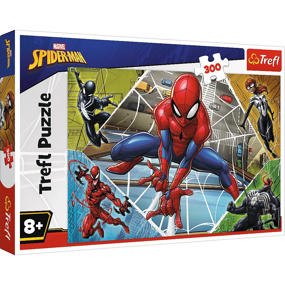 Puzzle Trefl Brilliant Spiderman / Disney Marvel Spiderman, 300 piese foto