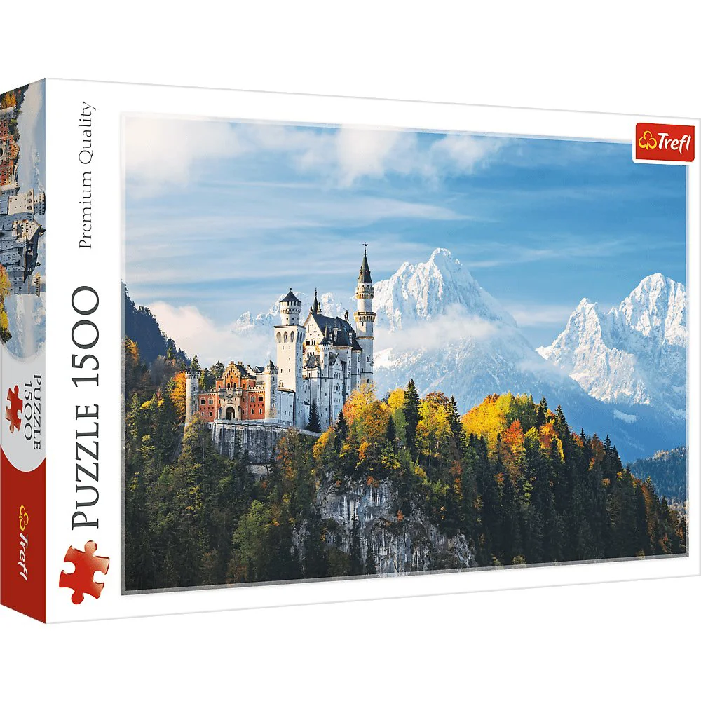Puzzle Trefl Bawarian Alps, 1500 piese foto