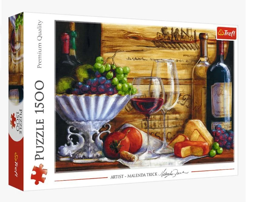 Puzzle Trefl In the vineyard, 1500 piese foto