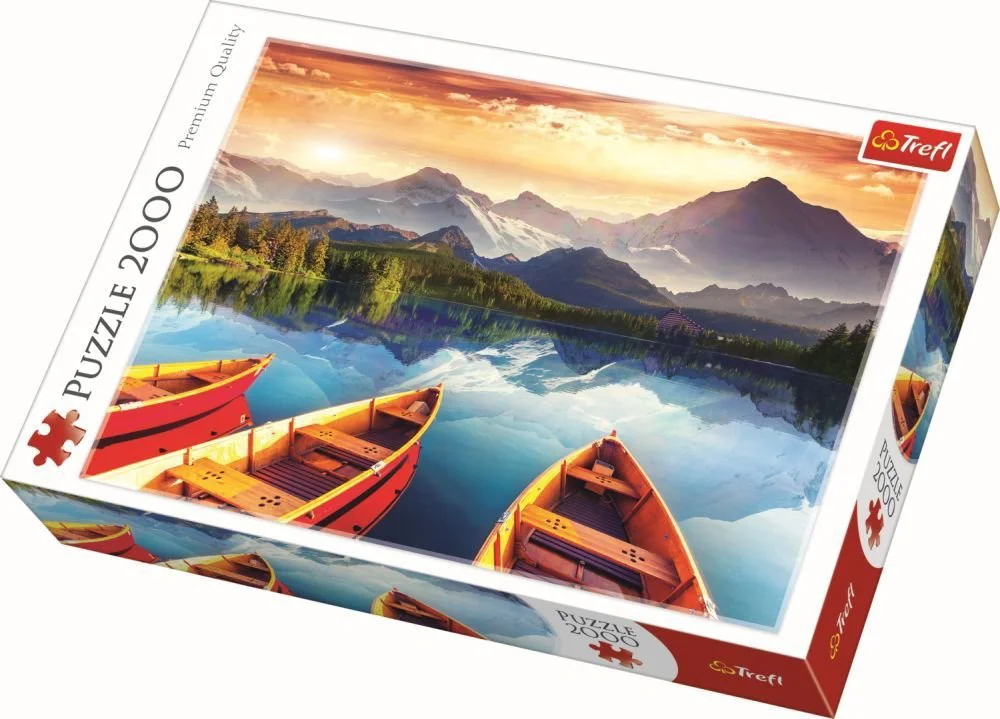 Puzzle Trefl Crystal lake, 2000 piese foto
