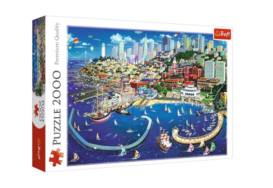 Puzzle Trefl San Francisco Bay, 2000 piese foto