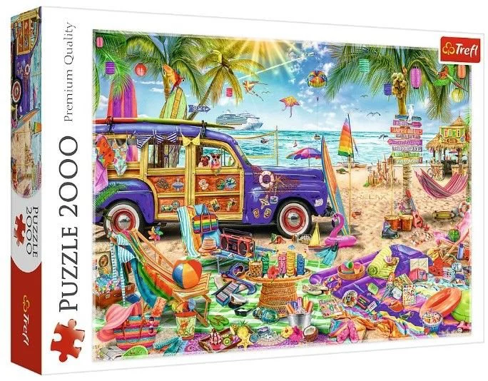 Puzzle Trefl Tropical holidays, 2000 piese foto