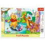 Puzzle Trefl 15 frame / Treasure hunting / Disney winnie the pooh, 15 piese foto