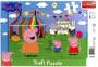 Puzzle Trefl 15 frame / In the amusement park / Peppa pig, 15 piese foto