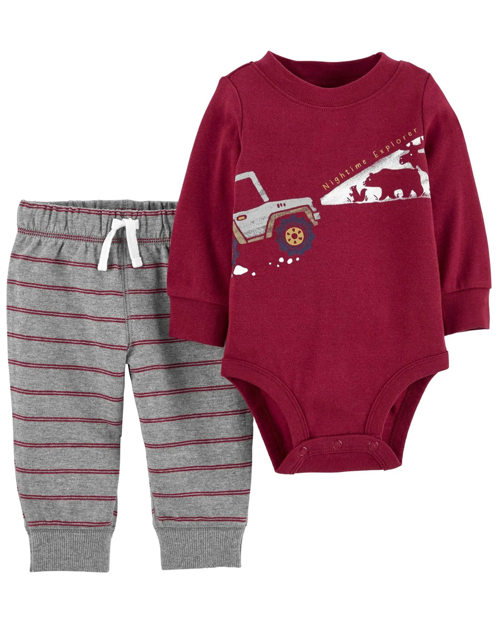 Carter's Set 2 piese Pantaloni si body Explorator foto