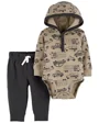 Carter's Set 2 piese Pantaloni si body Autobuz foto
