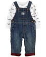 Carter's Set 2 piese Bluza si salopeta Iarna foto