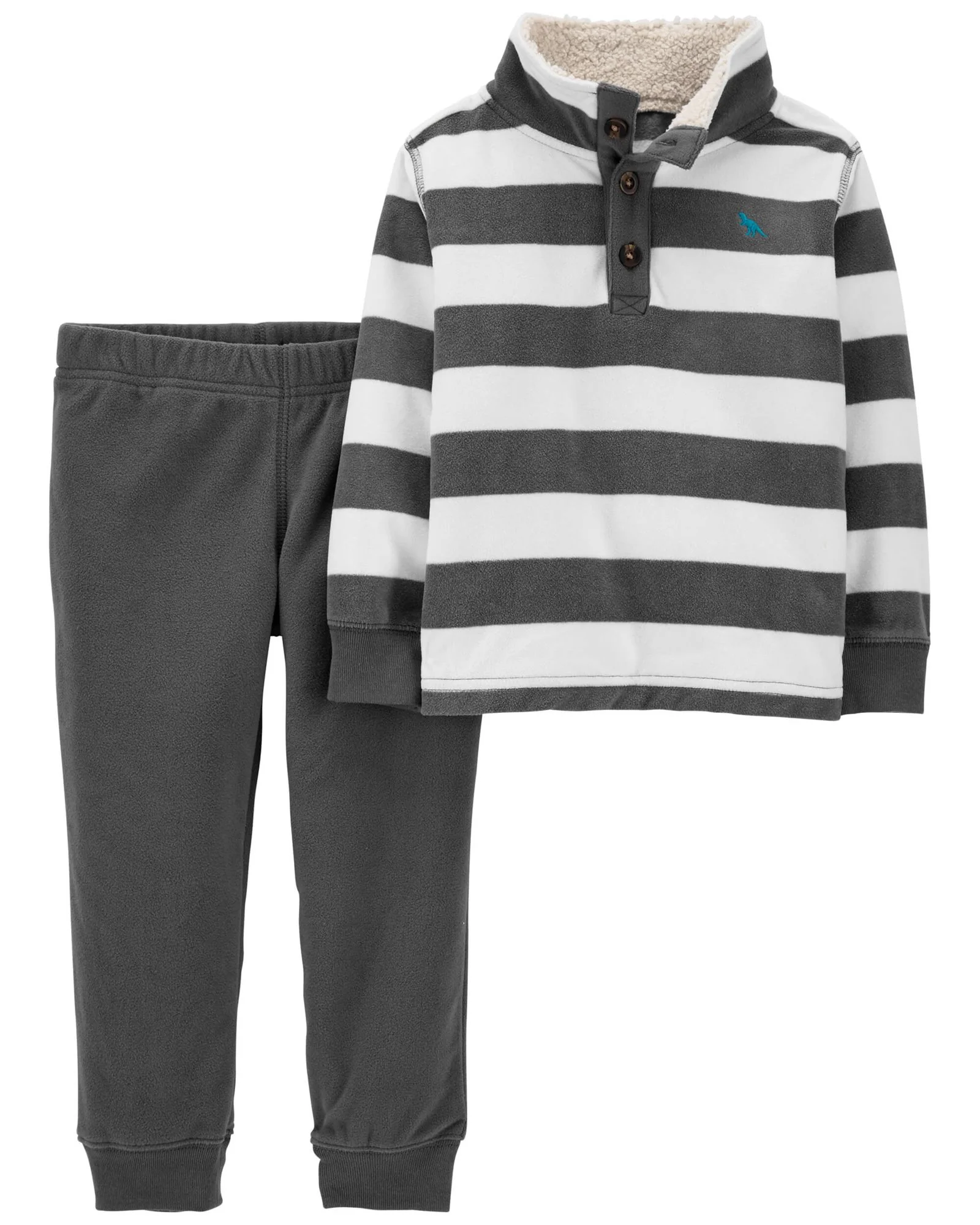 Carter's Set 2 piese Pantaloni si bluza fleece foto
