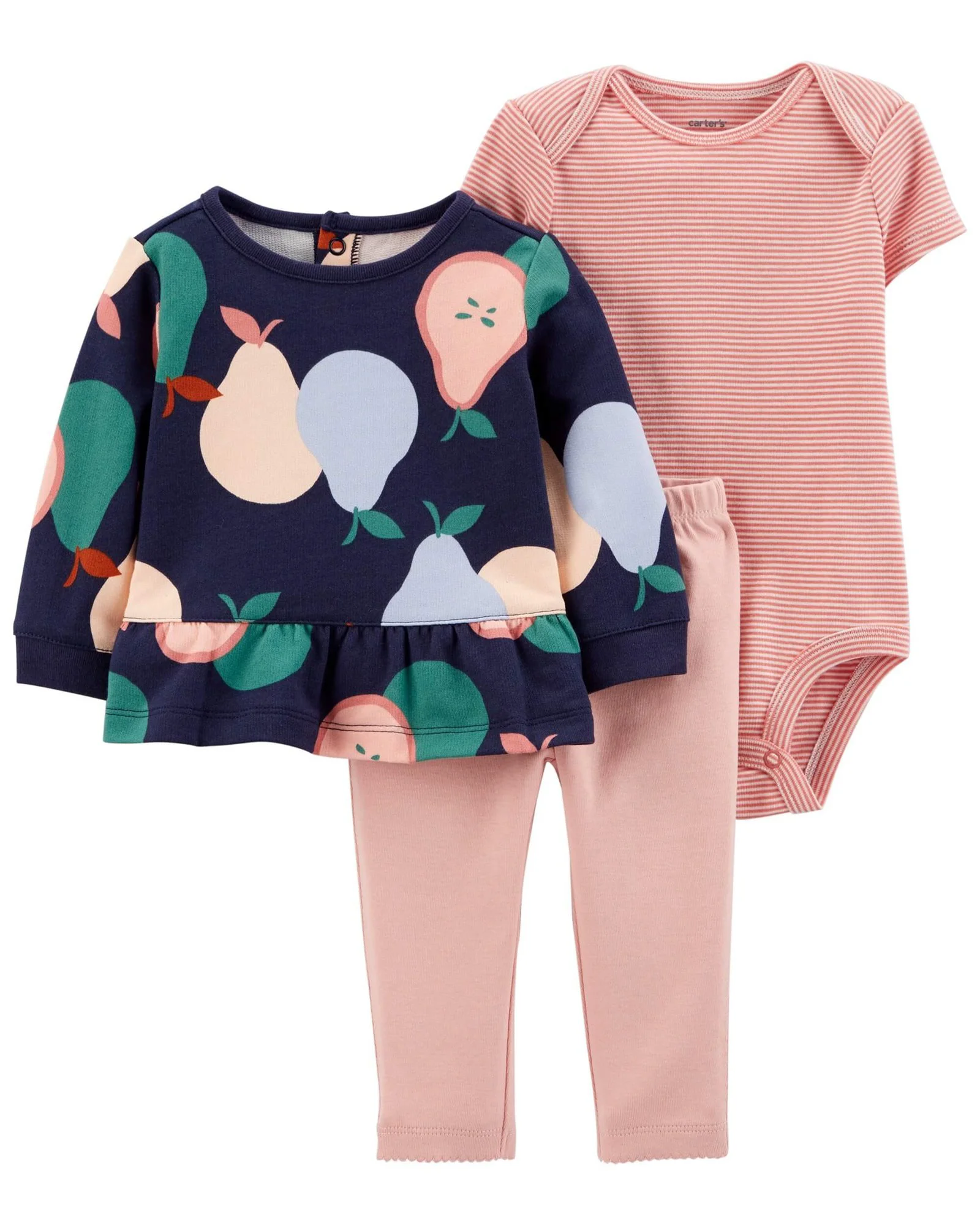 Carter's Set 3 piese Cardigan, body si pantaloni Pere foto