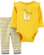 Carter's Set 2 piese Body si pantaloni Lama foto
