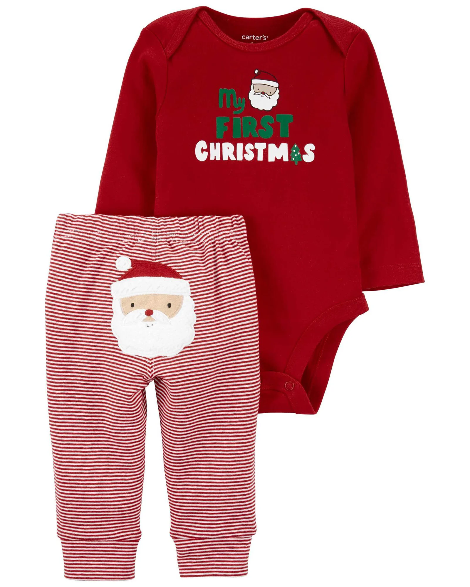 Carter's Set 2 piese Body si pantaloni Primul Craciun foto
