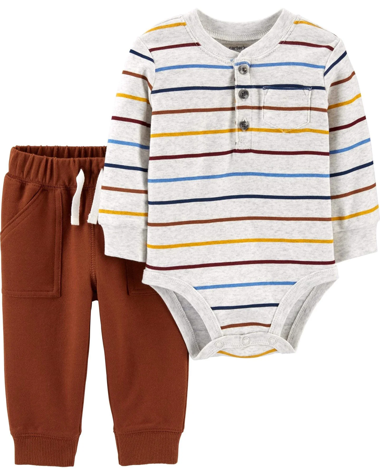 Carter's Set 2 piese Body si pantaloni Dungi foto
