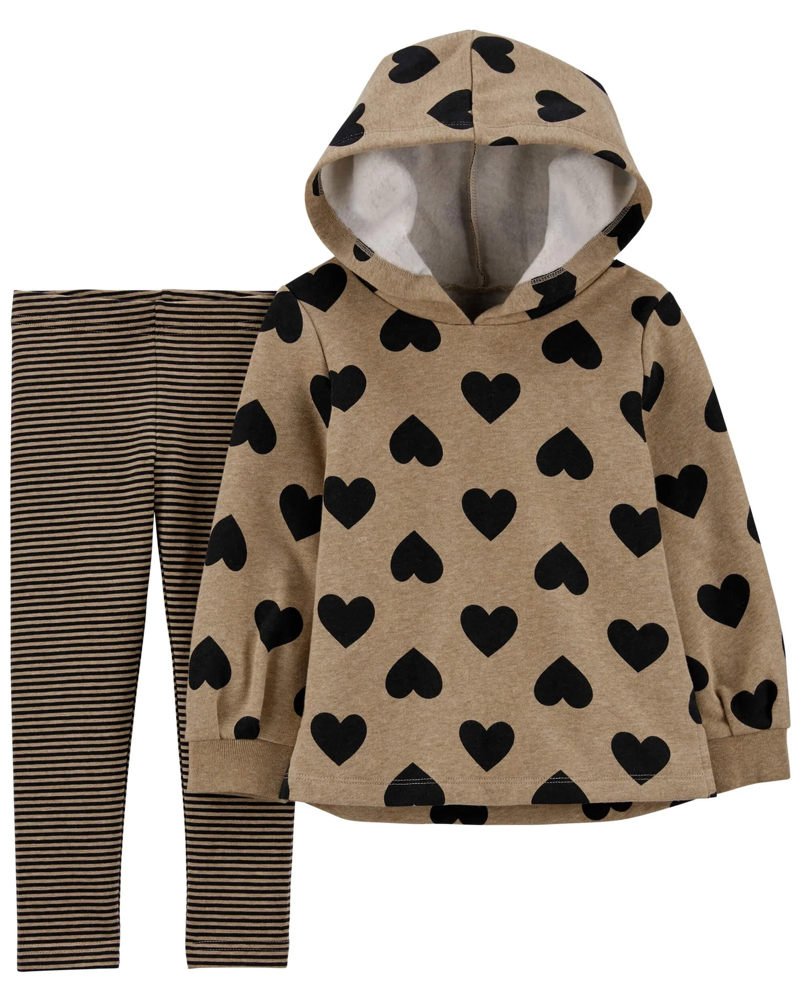 Carter's Set 2 piese Pantaloni si Bluza Inimioare foto
