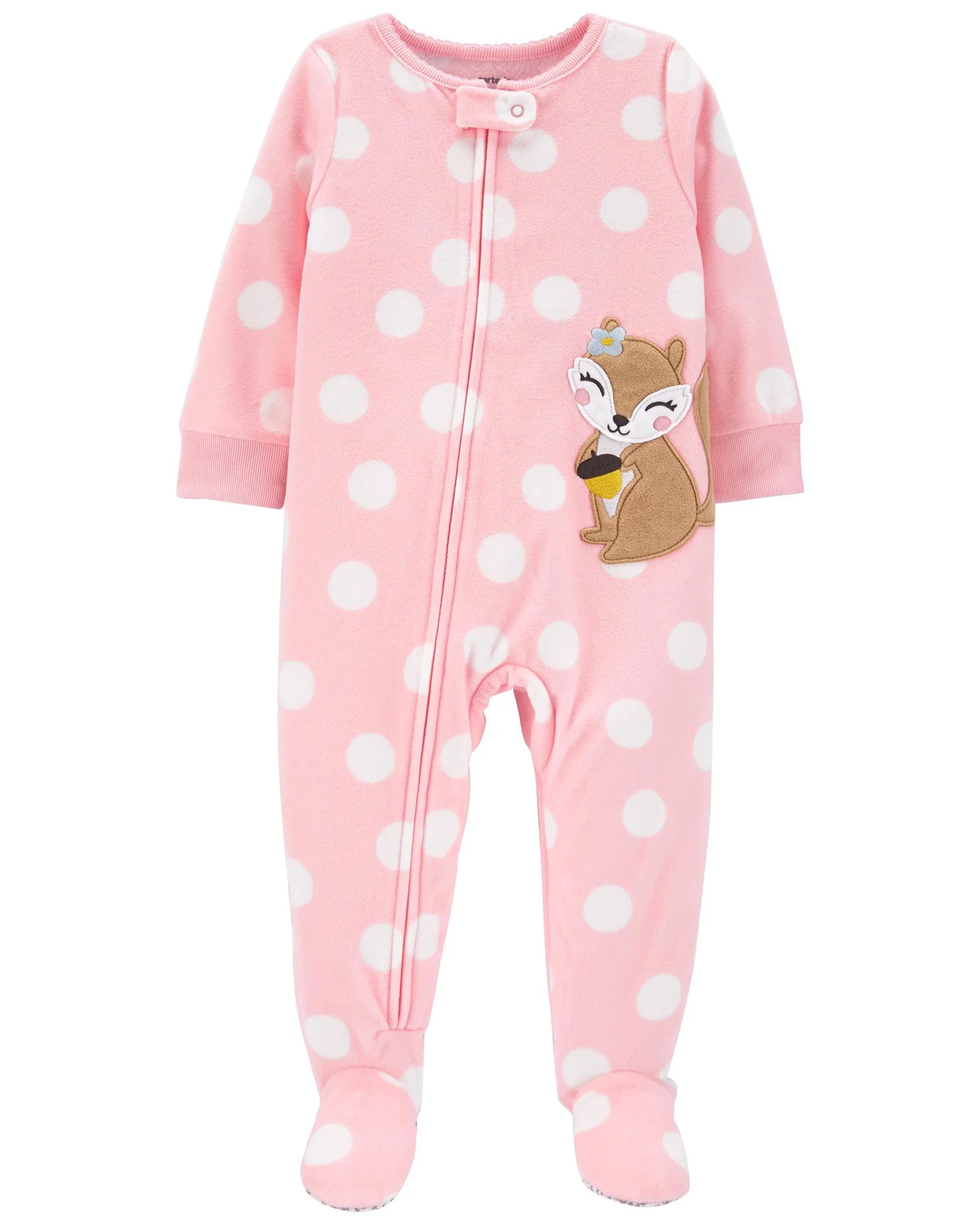 Carter's Pijama Fleece Veverita foto