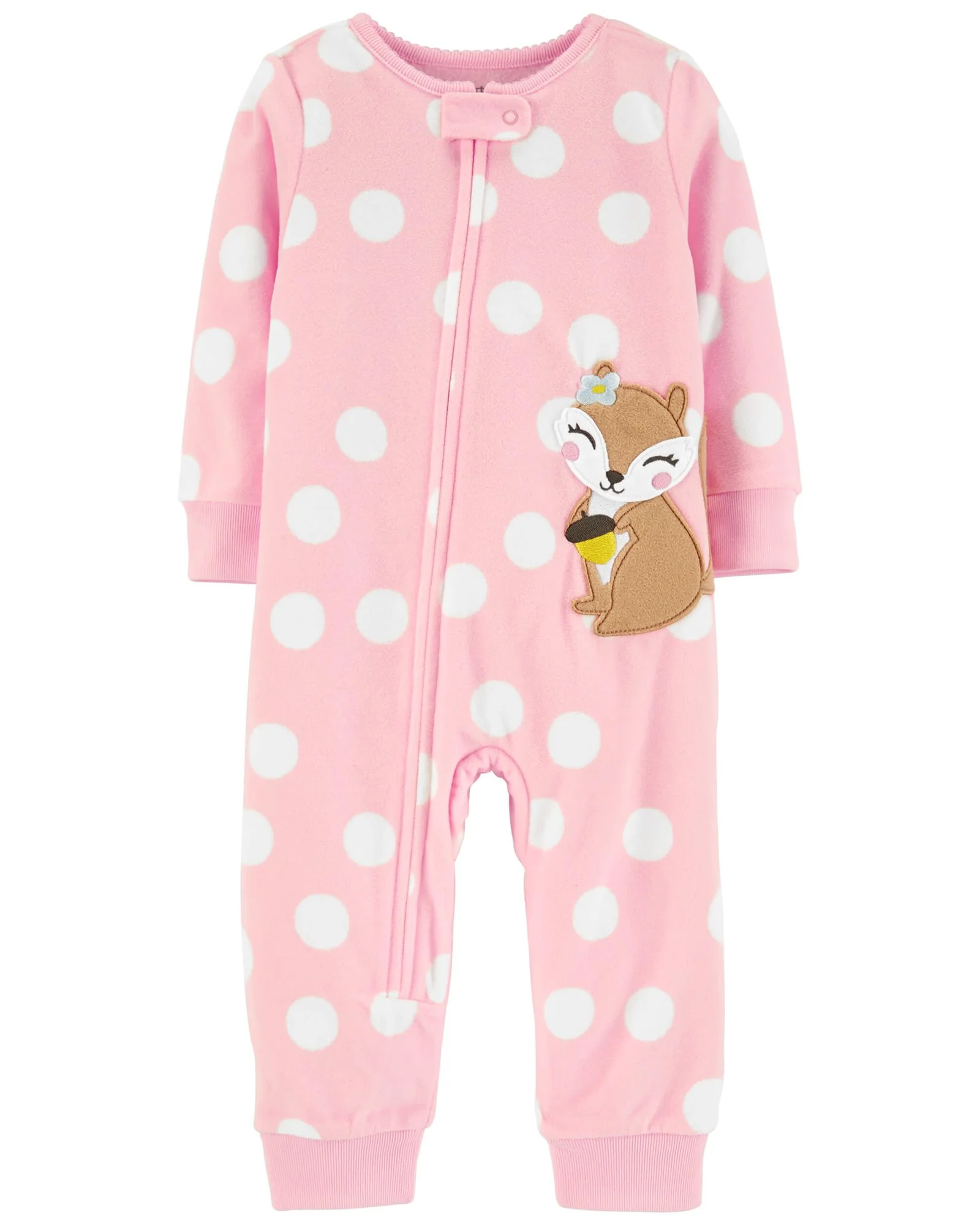 Carter's Pijama Fleece Veverita foto