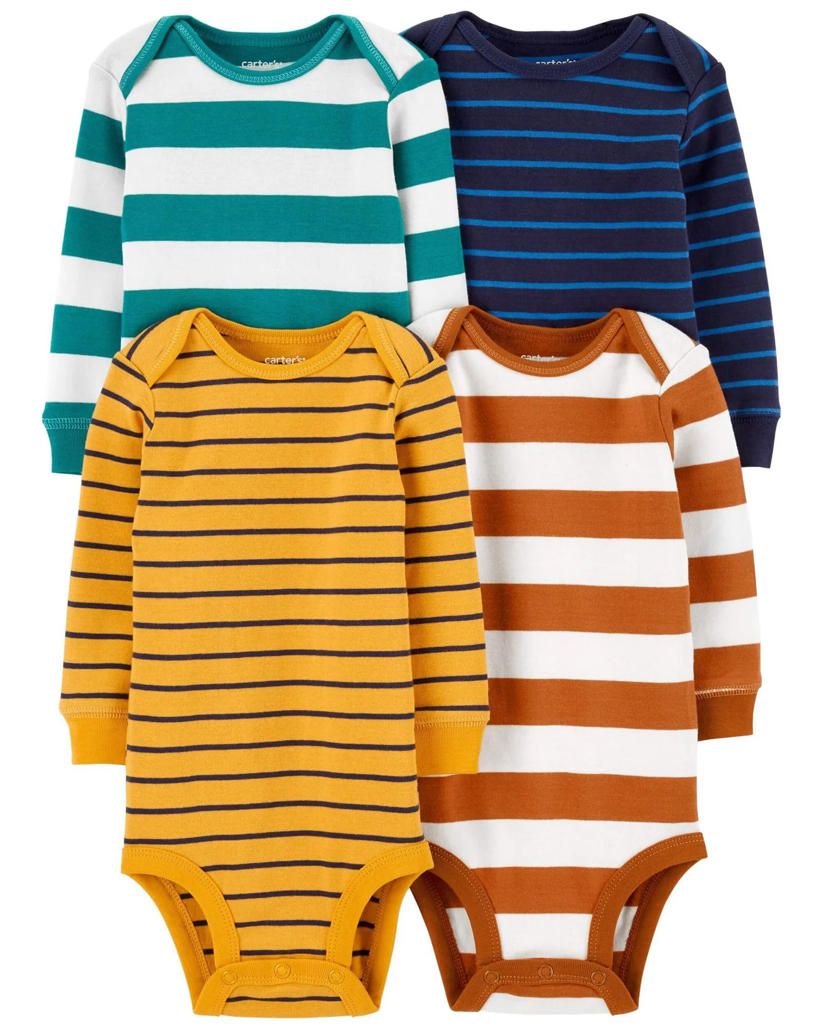 Carter's Set 4 piese Body cu dungi foto