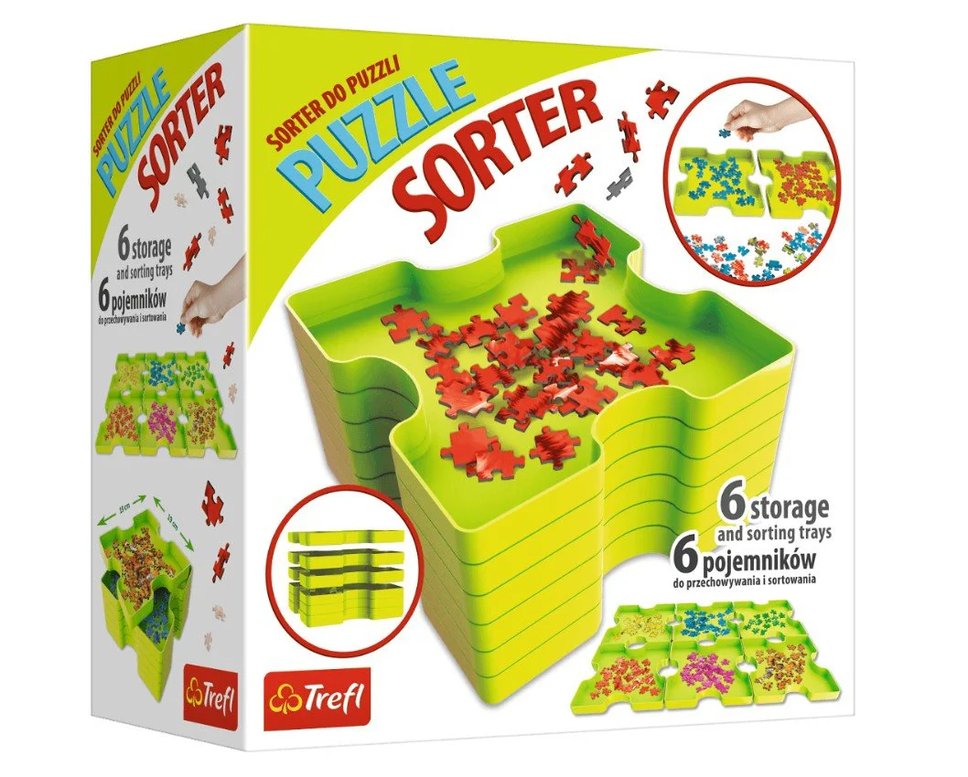 Box de sortare pentru puzzle-uri Trefl foto