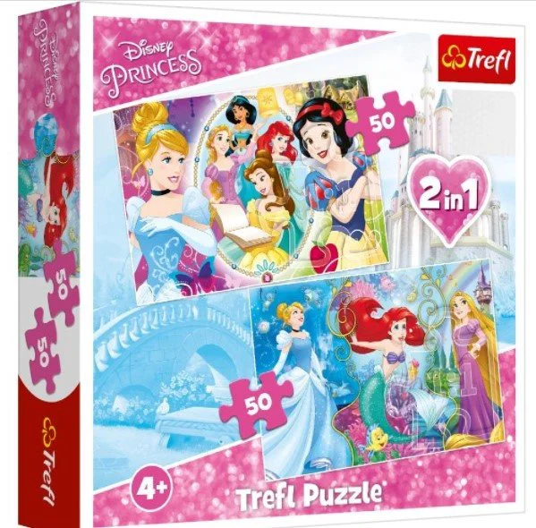 Puzzle Trefl  50+50 Princess foto