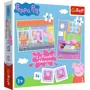 Puzzle Trefl 2 in 1 + memos, Peppa's day / Peppa Pig foto