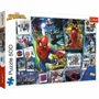 Puzzles Trefl Posters with a superhero / Disney Marvel Spiderman, 500 piese foto