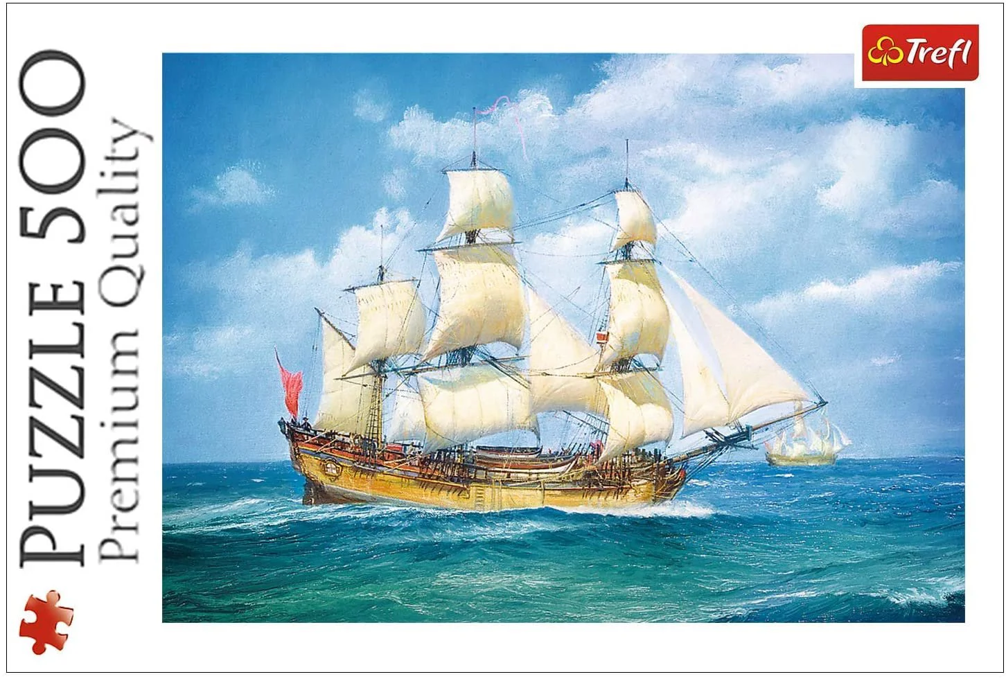 Puzzle Trefl Sea journey, 500 piese foto