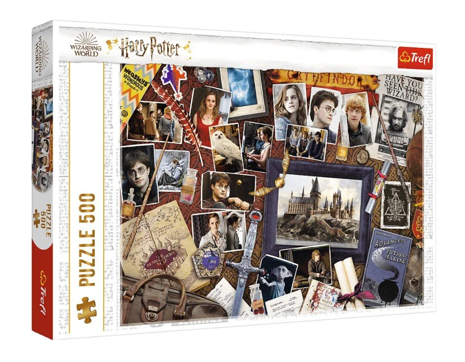 Puzzle Trefl Hogwart Memories, 500 piese foto